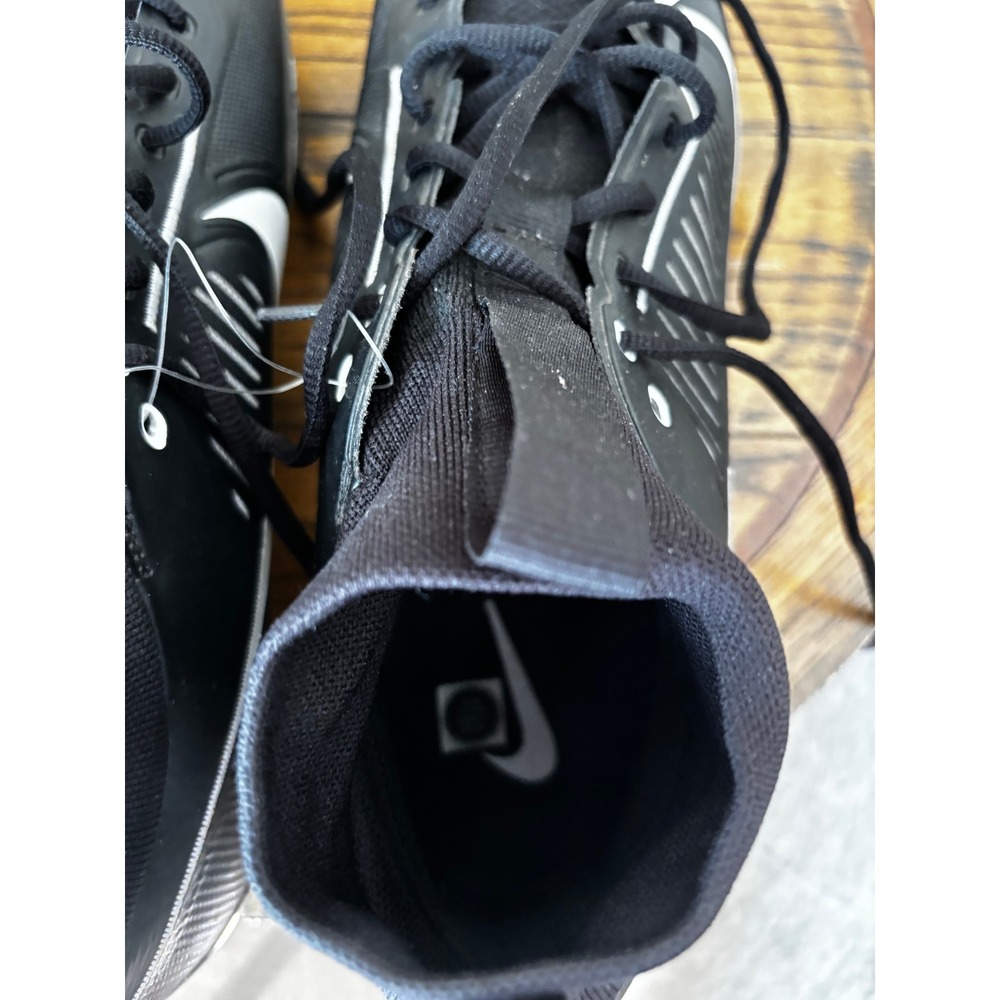 Nike Vapor Edge Pro 360 Mens Football Cleats Black White AO8277-001